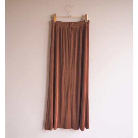 80〜90s elastic easy maxi skirt