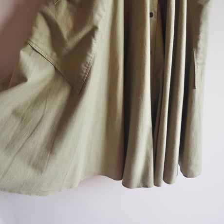 vintage design midi skirt