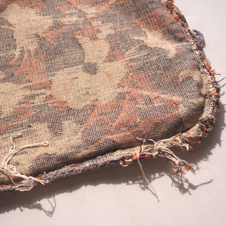 60〜70s plastic handle tapestry bag