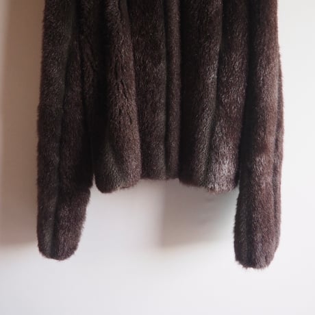 "duffel outdoor" cropped faux fur jacket