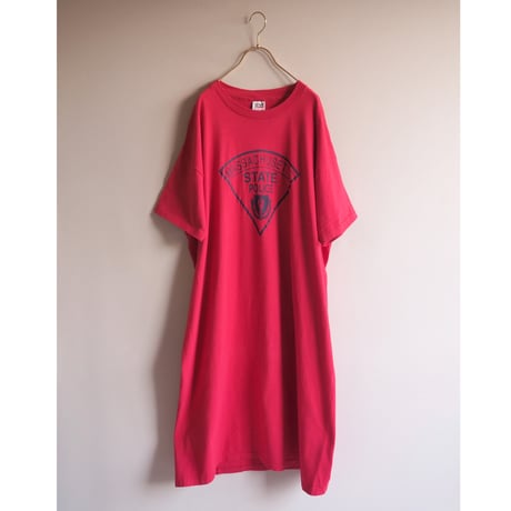 90s〜 "anvil" print L/S dress t-shirts