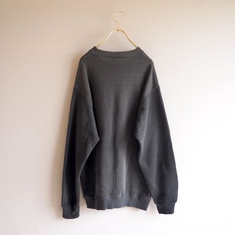 90s damage college print sweat