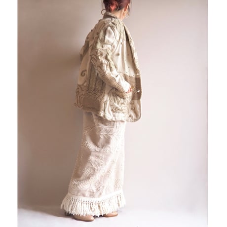 "Sandy Starkman"  patchwork art jacket