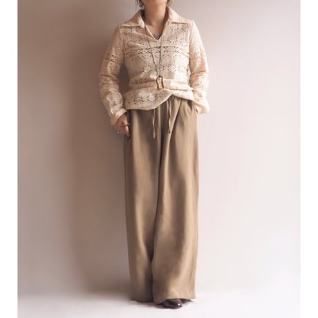 made in Finland lace blouse