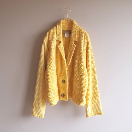 "Painted Pony" chenille jacket