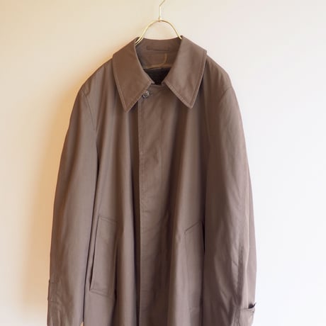 80s〜 "London fog" brown balmacaan coat