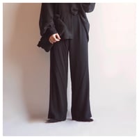 "CARLISLE" black easy pants