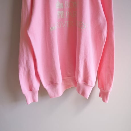 80〜90s "Basset Walker" print sweat