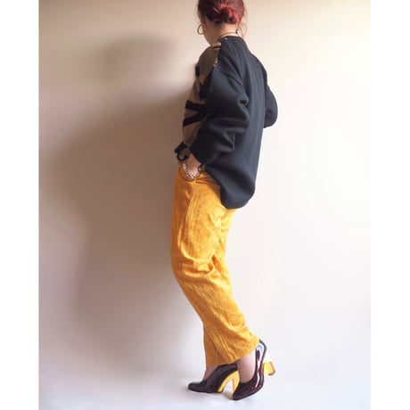 made in Finland crushed velvet easy pants
