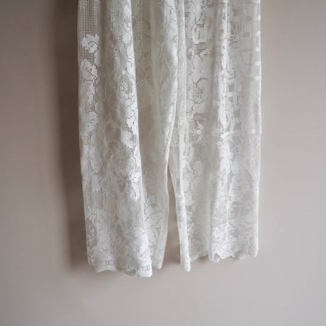 original remake docking lace wide pants (C)