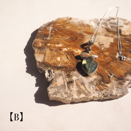 vintage multi stone design silver925 necklace