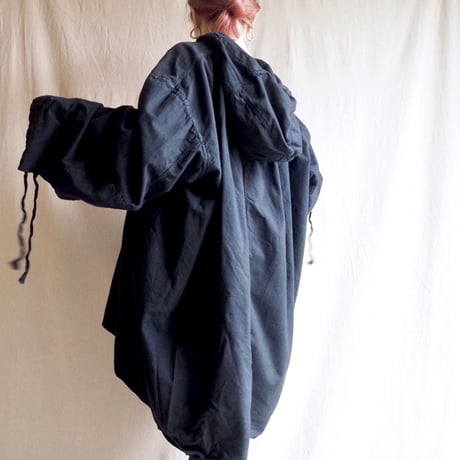 vintage czech army snow parka (over dyed)