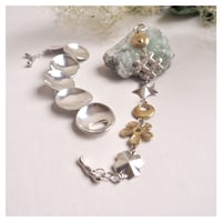 "Robert Lee Morris" silver925 motif bracelet