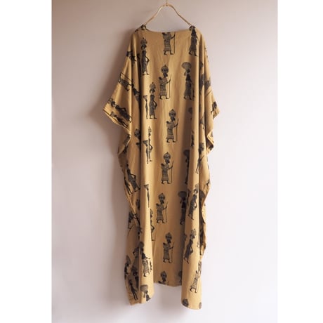 "NEFERTITI" ethnic kaftan dress