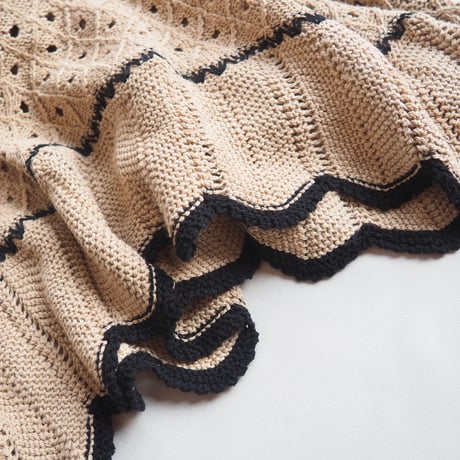 vintage crochet camisole midi dress
