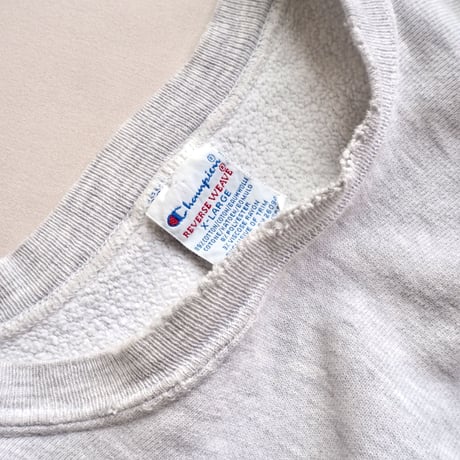90s champion reverse weave logo sweat