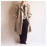 80s〜 "London fog by Wamsutta" oversized trench coat