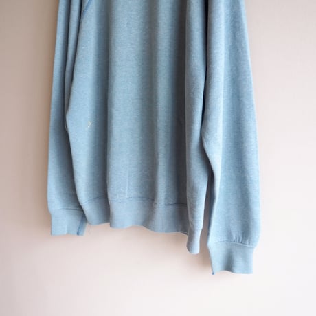 vintage ice blue plain sweat