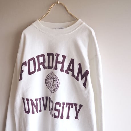 used "champion" college print sweat