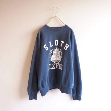 used college print sweat