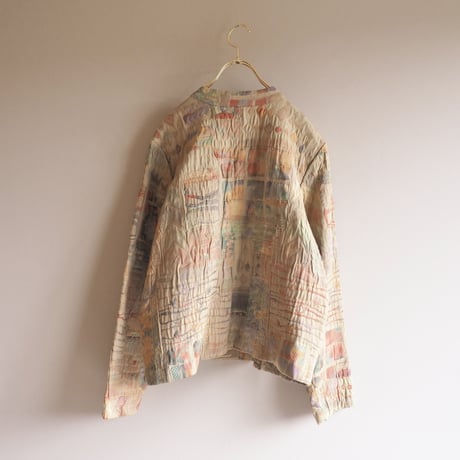 "ORVIS" textured tapestry jacket