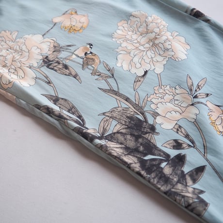 "Citron Santa Monica" floral silk pants (BU)