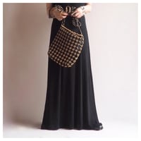 90s "Ronni Nicole" elastic sleeveless maxi dress