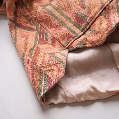 vintage abstract oversized texture jacket