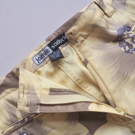 ”Jamie Sadock" floral silk pants