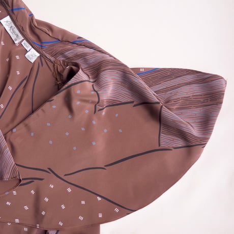 "P.g.Ruggesi" abstract ruffle blouse
