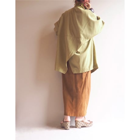 "Armand Ventilo" suede maxi skirt