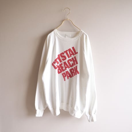 "crystal beach park" logo sweat