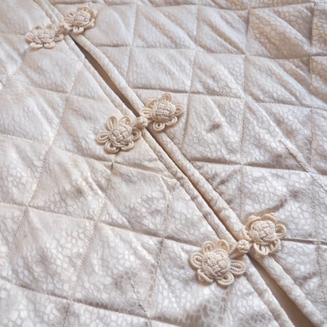 60s〜 chinese embroidered quilt jacket