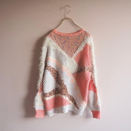 80〜90s switching design sweater