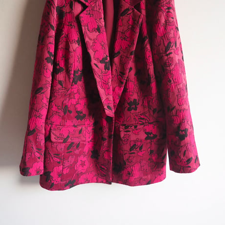 "ALFANI" floral tapestry jacket