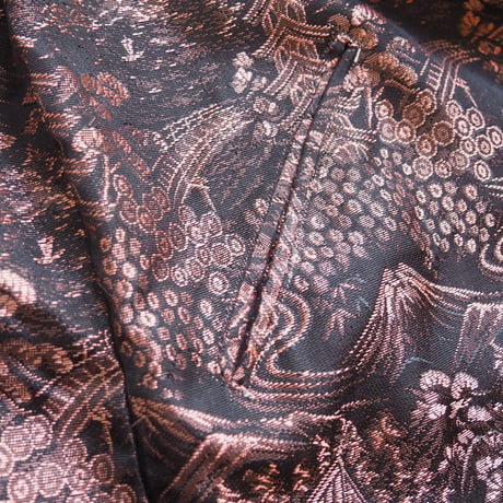70s chinese brocade tassel jacket
