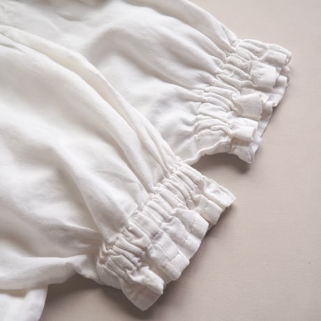 vintage embroidered cotton folk blouse