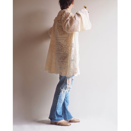 original remake / special vintage lace robe