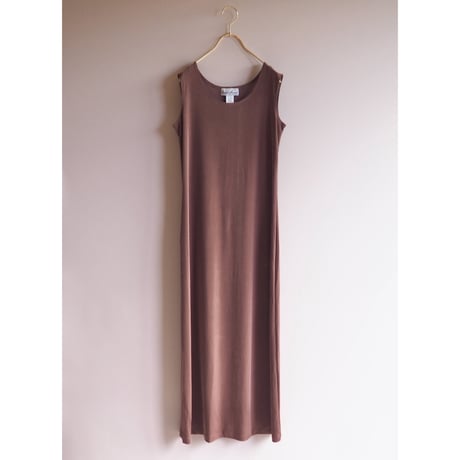 "Carolyn Strauss" elastic sleeveless maxi dress