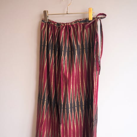 "The African Village" big collar tunic dress & skirt (BD×BK)