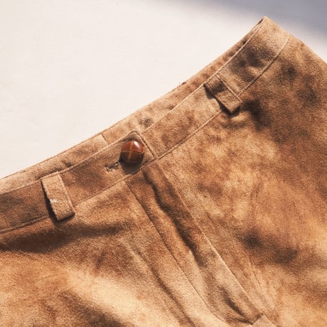 made in Austria "SPORTALM Kitzbühel" faux suède pants