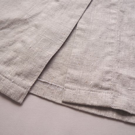 "LANDHAUS" linen design folk maxi skirt