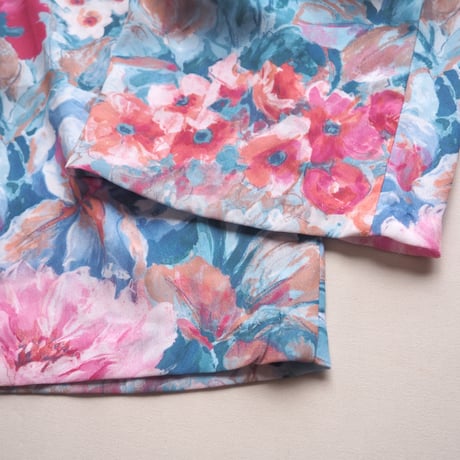 ”Jonathan Logan" floral easy wide pants