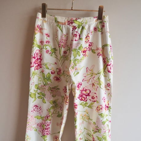 "NINA LEONARD" floral pants