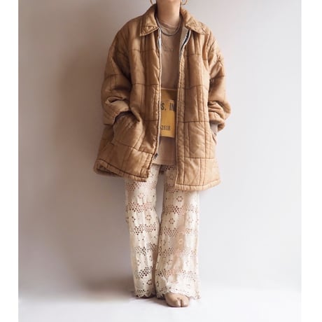 90s "BLAIR" quilted oversized jacket
