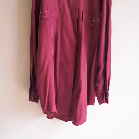 "APART IMPRESSIONS" silk 100% blouse & pants set