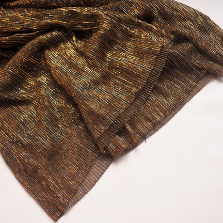 vintage metallic textured easy pants