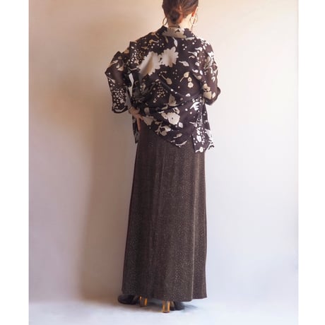 "Byer too! California" elastic glitter sleeveless maxi dress
