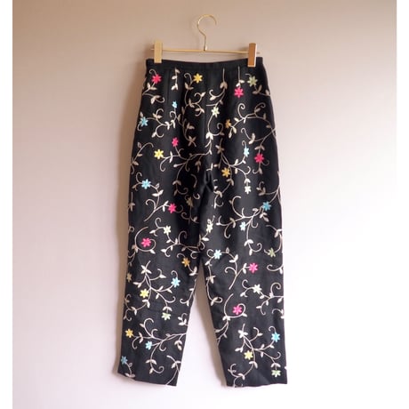 "Talbots" Irish linen embroidered pants