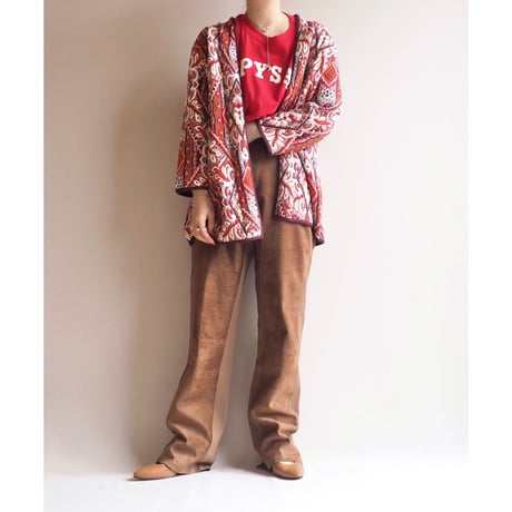vintage abstract knit jacket